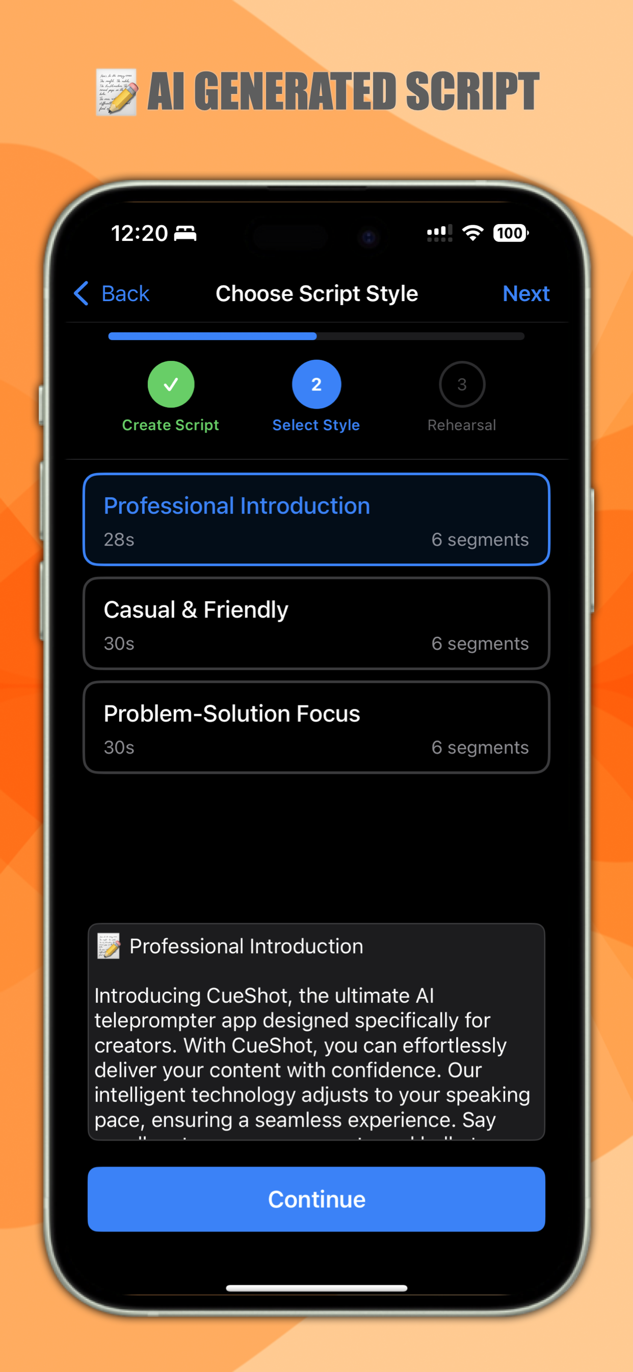CueShot Screenshot 1
